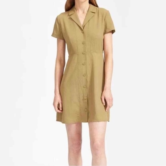 Everlane Dresses & Skirts - Everlane Army Green Midi Dress